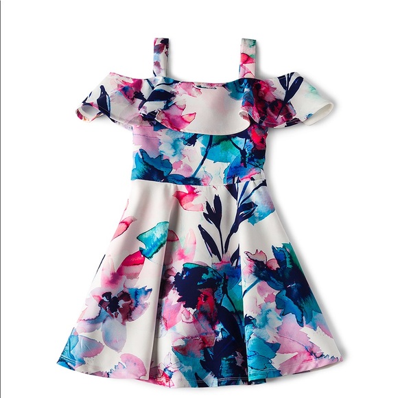 bardot flower girl dress